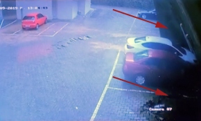 Rize'de 4 araç istinat duvarının altında kaldı