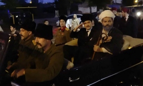 Atatürk'ün Sivas'a gelişi temsili olarak canlandırıldı