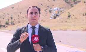 Bomba atarlı Songar havada ilk kez TRT tarafından görüntülendi