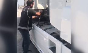 Sigara kaçakçılarının yeni yöntemi polise takıldı