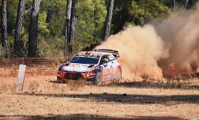 Dünya Ralli Şampiyonası'nda deneme sürüşleri yapıldı