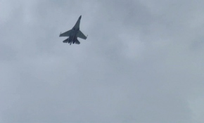 Rus savaş uçağı SU-35 İstanbul'da test uçuşu yaptı