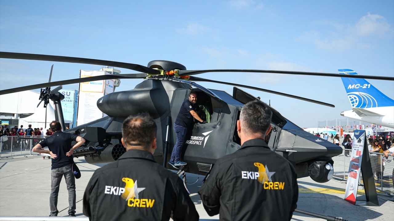 TEKNOFEST İstanbul`da Ağır Sınıf Helikopteri de yer aldı.