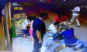 Yola fırlayan çocuk ölümden kıl payı kurtuldu