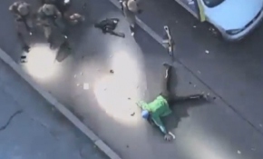 Ukrayna'da bombalı saldırgana operasyon