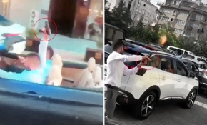 İstanbul’da düğün konvoyunda şoke eden görüntüler kamerada