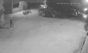 Koyun hırsızları kameraya yakalandı