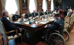 Cumhurbaşkanı Erdoğan gazileri kabul etti