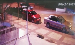 Denizli'de 12 aracın karıştığı kaza anı kamerada