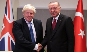 Cumhurbaşkanı Erdoğan İngiltere Başbakanı Johnson'la görüştü
