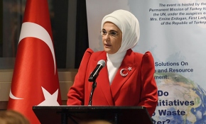 Emine Erdoğan BM'de Türkiye'nin "Sıfır Atık" tecrübesini anlattı