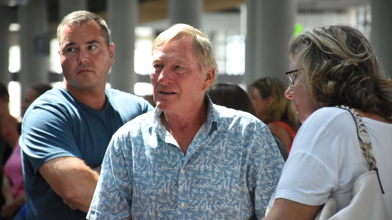 İngiliz turist Stephen Yorke, 15 gün Fethiye ilçesinde ailesiyle tatil yaptığını söyledi.