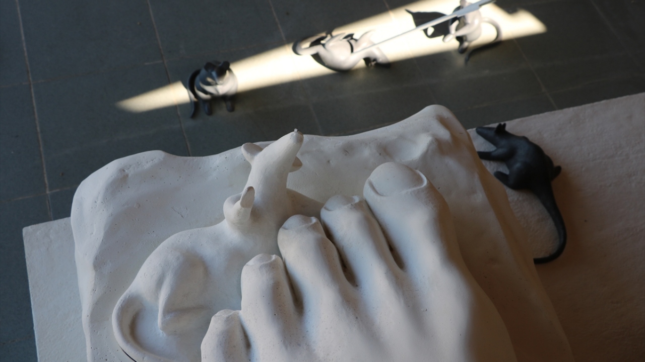 Mermer bloklarla döşenen "kutsal alan"da pronaos (kutsal ön oda), naos (kutsal oda) ve opisthodomos (arka oda) olmak üzere 3 oda, naosta Paroslu heykeltıraş Skopas`ın yaptığı ve 110 santimetrelik bacak parçası bulunan, Apollon`un heykeli dikkati çekiyor.