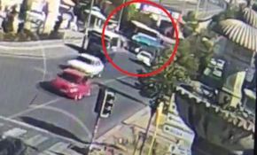 Ankara'daki halk otobüsü kazası kamerada