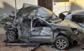 Kendiliğinden hareket eden kamyon 9 aracı sürükledi