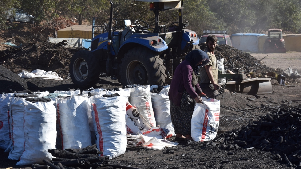 Aile bireylerinden Muhammet Salih Özdemiralp (24), mangal kömürü üretimine 1970 yılında babasının başladığını söyledi.