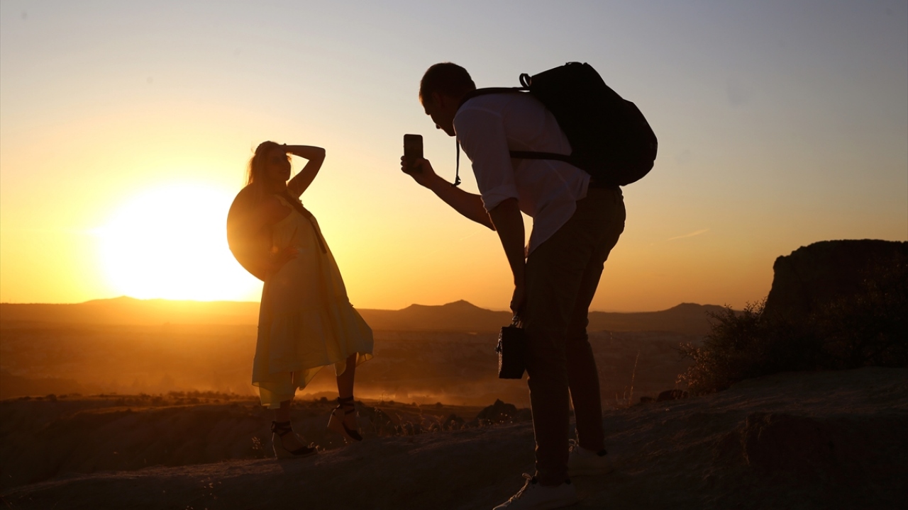 "Kızıl renge bürünerek farklı bir görüntü sergiliyor" 