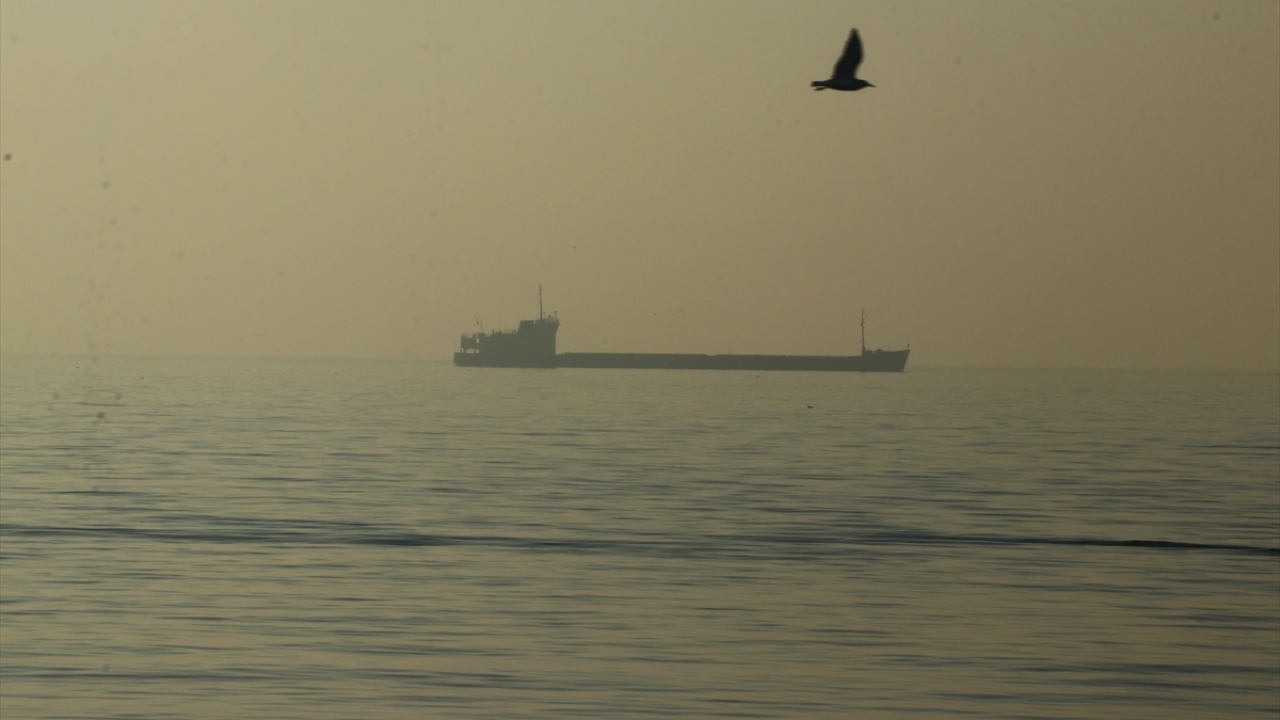 Bu arada, yoğun sis nedeniyle yoluna devam edemeyen bazı yerli ve yabancı bandıralı şilep ve tankerler, Tekirdağ sahiline demirledi.