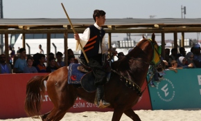 Etnospor Kültür Festivali’nin en genç ciritçisi