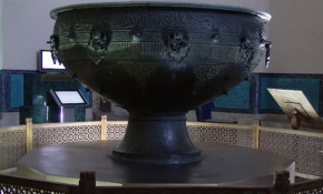 Dünyanın en büyük kazanı Kazakistan'da sergileniyor