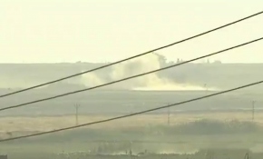 Terör hedeflerinin vurulma anı canlı yayına yansıdı