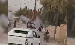 YPG/PKK'lı teröristler karargah olarak kullandıkları kiliseden sivilleri hedef alıyor