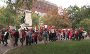 Beyaz Saray önünde tarihi protesto: Terör örgütü Kürtler'i temsil etmiyor