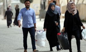 Tel Abyadlılar ilçelerine dönmeye başladı