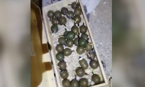 Tel Abyad'da mayın ve roket deposu bulundu