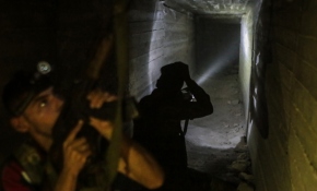 Tel Abyad'da teröristlerin kaçış tünelleri ortaya çıkarıldı