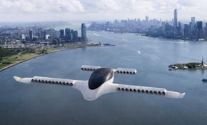 Uçan taksi saatte 100 km hızı aştı