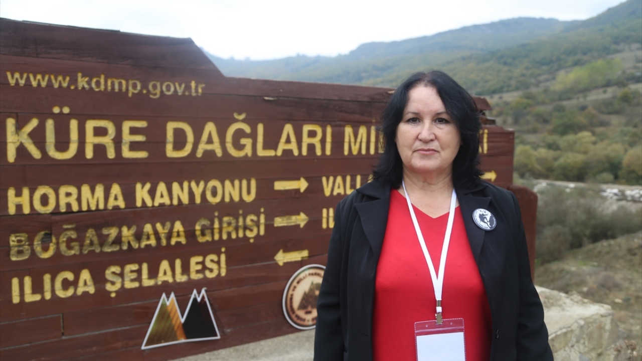 Kanyon ve Doğa Sporları Araştırma Derneği Başkanı Meral Kuvan da 7 yıldır doğa sporlarıyla uğraştığını söyledi.