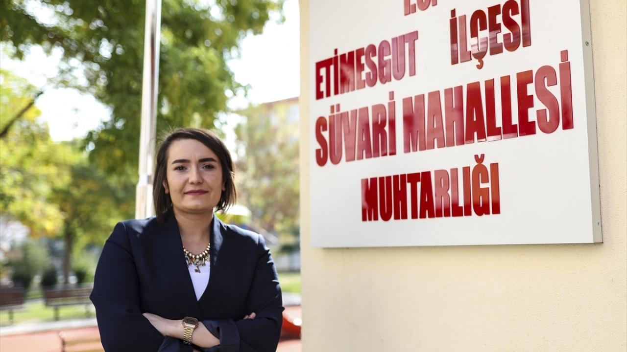 "Çocukken oyun oynadığım parkta muhtarlık yapıyorum"