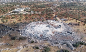 Bağdadi'nin ölü ele geçirildiği yer havadan görüntülendi