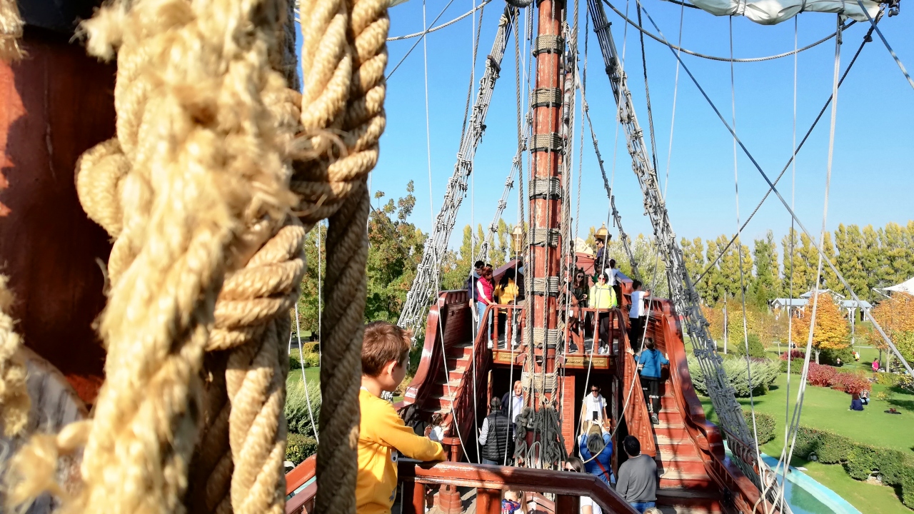 Kaptan Köşkü`nün de kendi içinde çeşitli bölümleri bulunuyor.