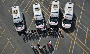 İstanbul'un ambulans sürücülerinin zorlu eğitimi