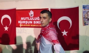 Polisten asker kınasında "maganda" uyarısı