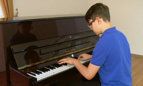 13 yaşındaki piyanist 3 ayda 3 kıtada konser verdi