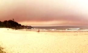 Avustralya'da orman yangınları gökyüzü rengini değiştirdi