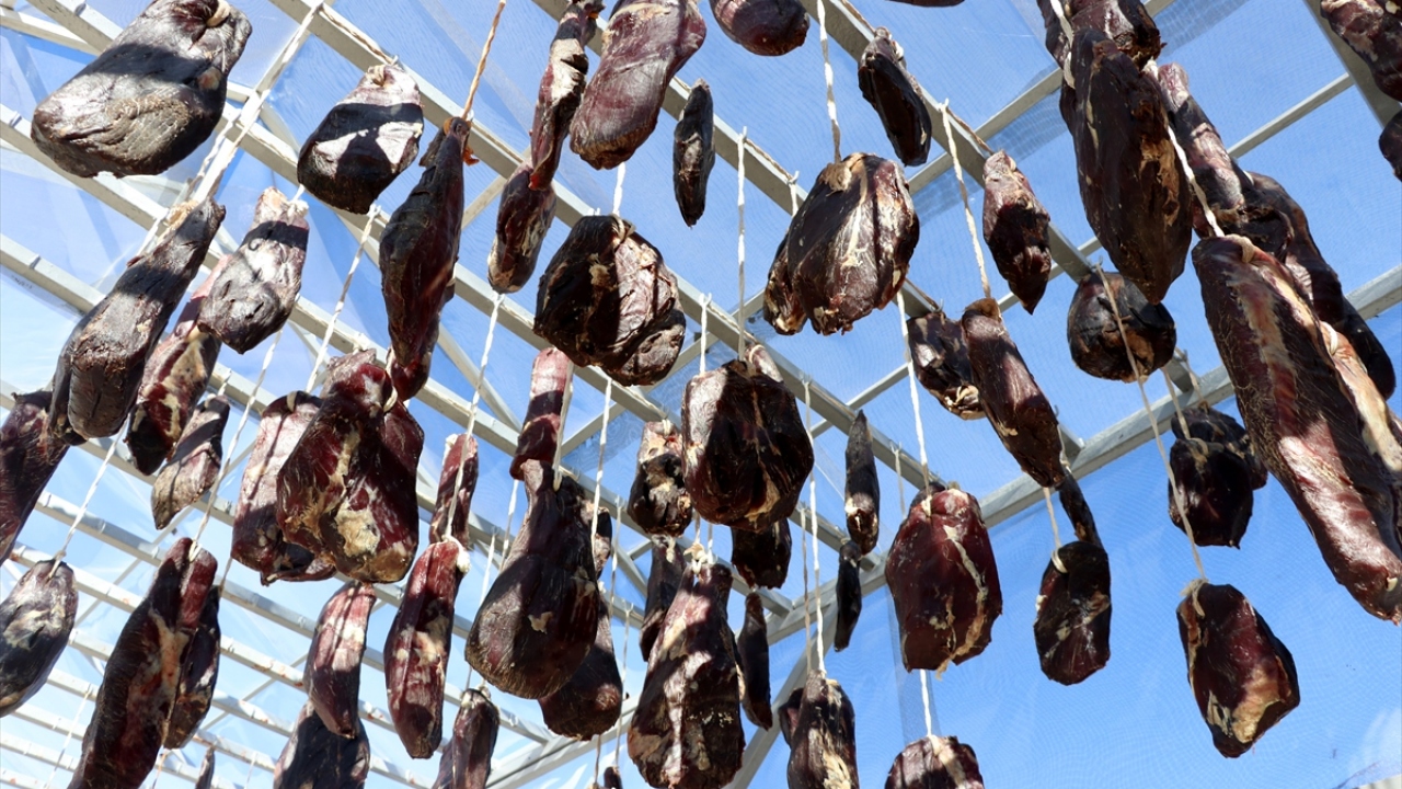 Erciyes`in esintisiyle kurutuluyor