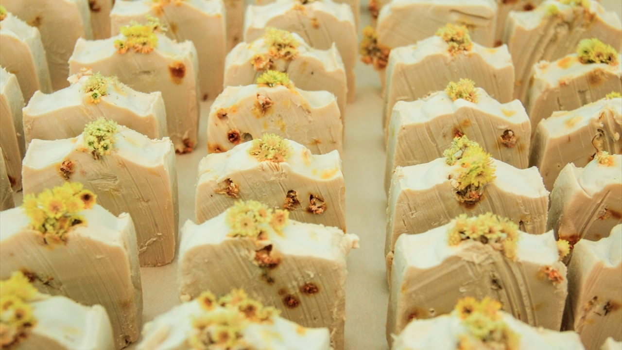 El emeği sabunlarını Munzur Gözeleri`nde açtığı stantta ve sosyal medyadan satan Kılınç, gelecek yıllarda yörede tesis kurmayı hedefliyor.