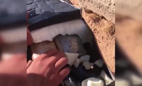 Teröristlerin EYP ile tuzakladığı motosiklet etkisiz hale getirildi