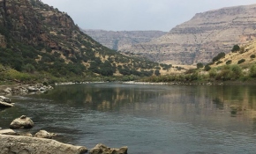 Şırnak'ta eşsiz manzarasıyla karşılayan Cehennem Deresi