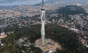 Çamlıca Kulesi'nde sona doğru