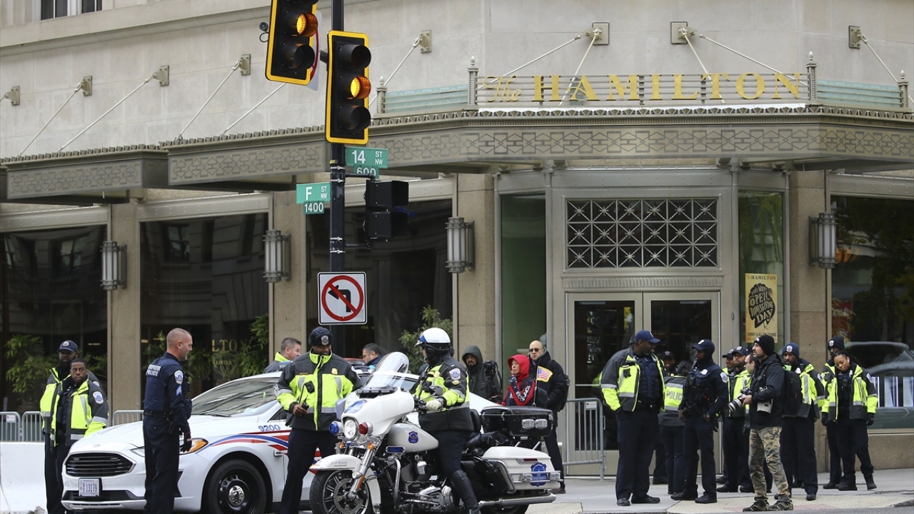 Türkiye Cumhurbaşkanı Recep Tayyip Erdoğan, ABD’nin başkenti Washington’da konaklayacağı otele geldi.