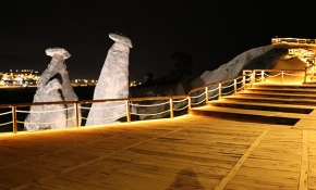 Evlilik teklifi yapayım derken ünlü yürüyüş yolunu yaktılar