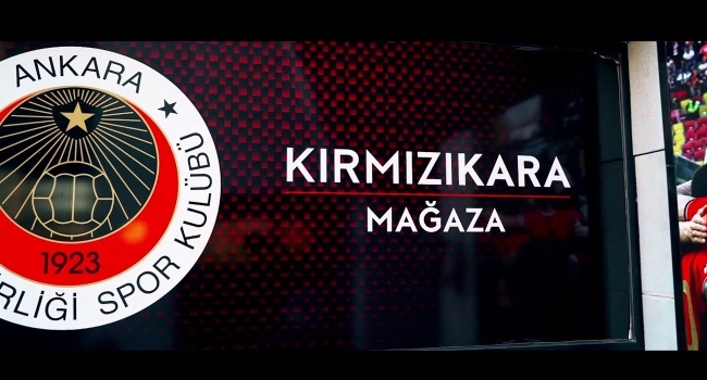 Gençlerbirliğinin "Kırmızı Kara Mağaza"sı yarın açılacak