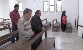 Tel Abyad'da Mehmetçiğin onardığı kilise ibadete açıldı