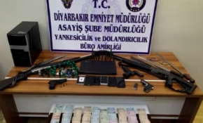 Diyarbakır'da suç örgütü çökertildi