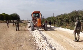 Tel Abyad'ın yol sorunu çözülüyor
